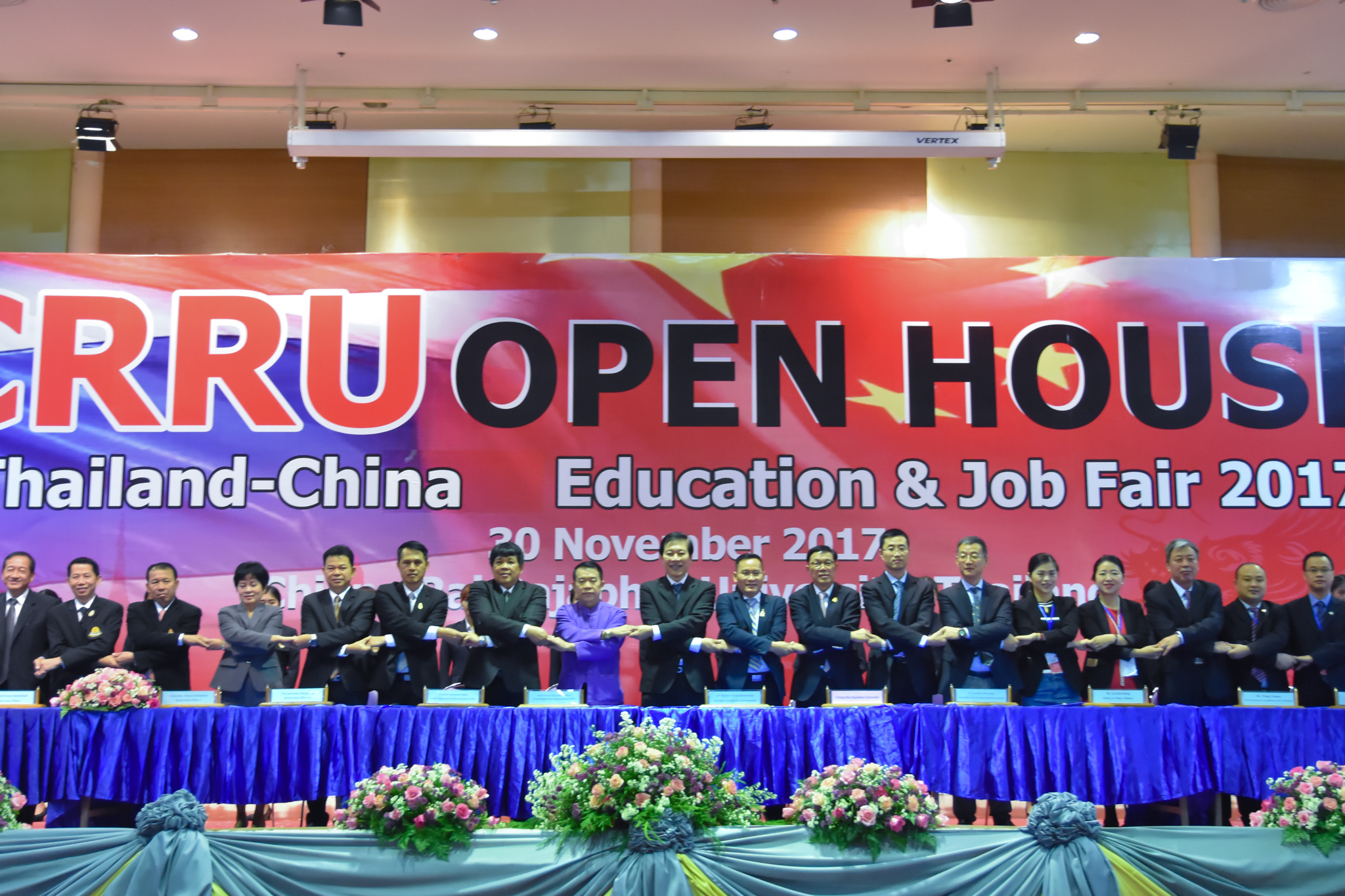 CRRU OPEN HOUSE Thailand - China Education & Job Fair 2017 30 November 2017 Chiang Rai Rajbhat University Thailand