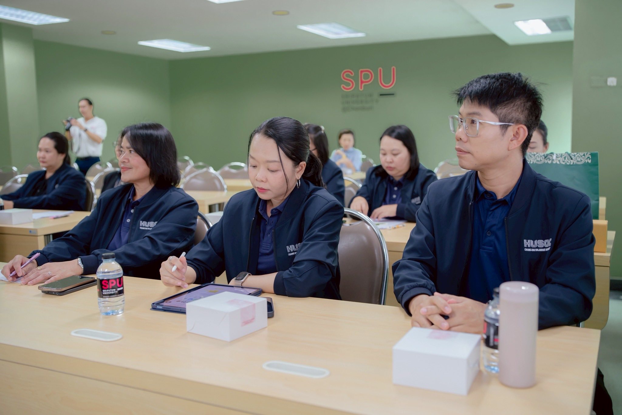 คณะมนุษยศาสตร์และสังคมศาสตร์ ศึกษาดูงาน ณ มหาวิทยาลัยศรีปทุม เขตชลบุรี จังหวัดชลบุรี