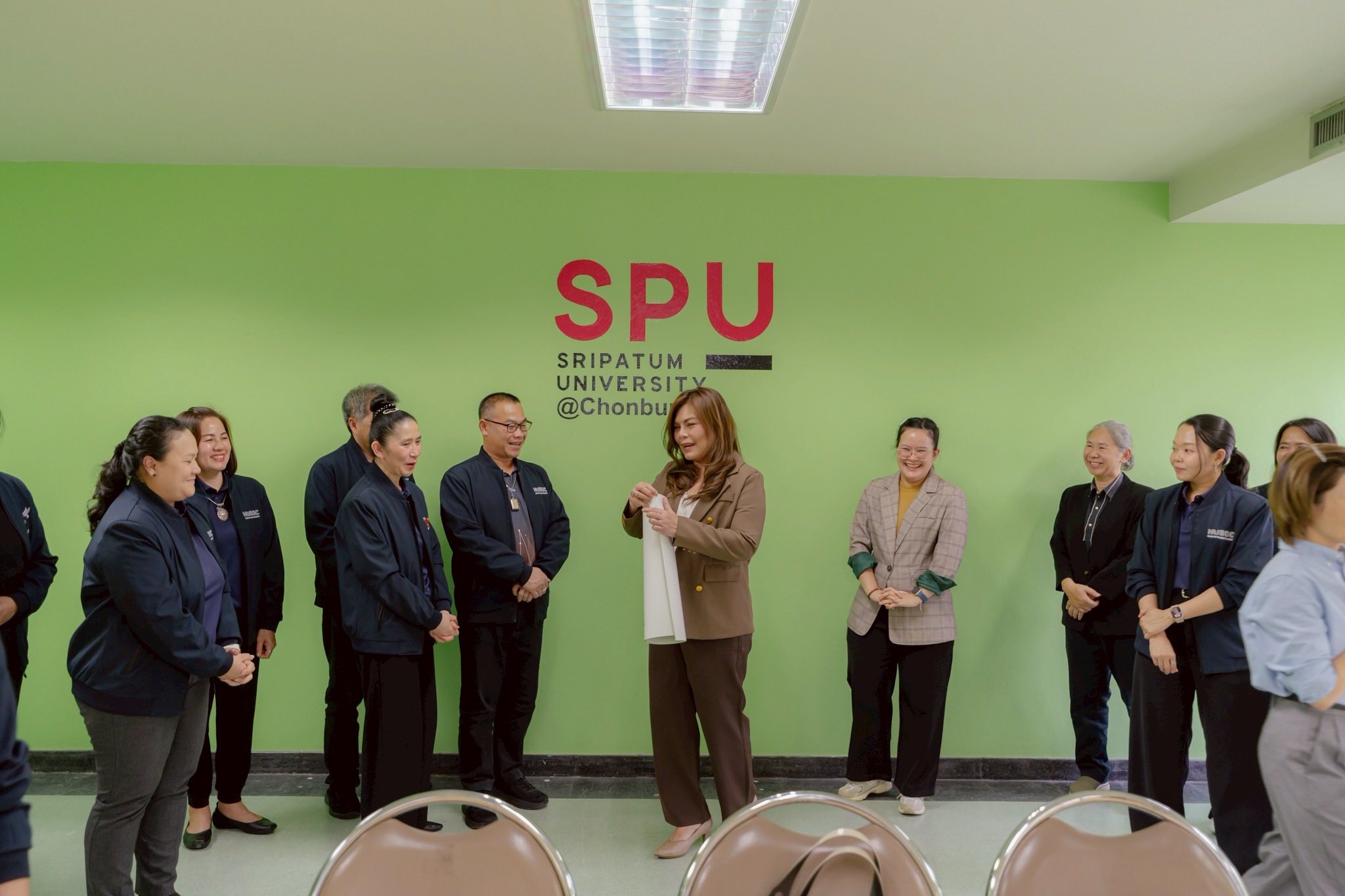 คณะมนุษยศาสตร์และสังคมศาสตร์ ศึกษาดูงาน ณ มหาวิทยาลัยศรีปทุม เขตชลบุรี จังหวัดชลบุรี