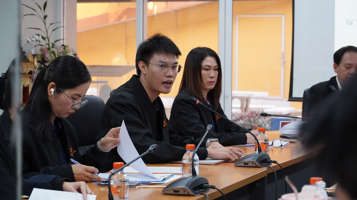 ร่วมต้อนรับทีมงานจากหน่วยตรวจสอบภายใน นำโดยผู้ช่วยศาสตราจารย์สุรชัย  อุฬารวงศ์ เพื่อประชุมการปิดตรวจสอบการดำเนินการตามแผนการตรวจสอบประจำปีงบประมาณ พ.ศ. ๒๕๖๙